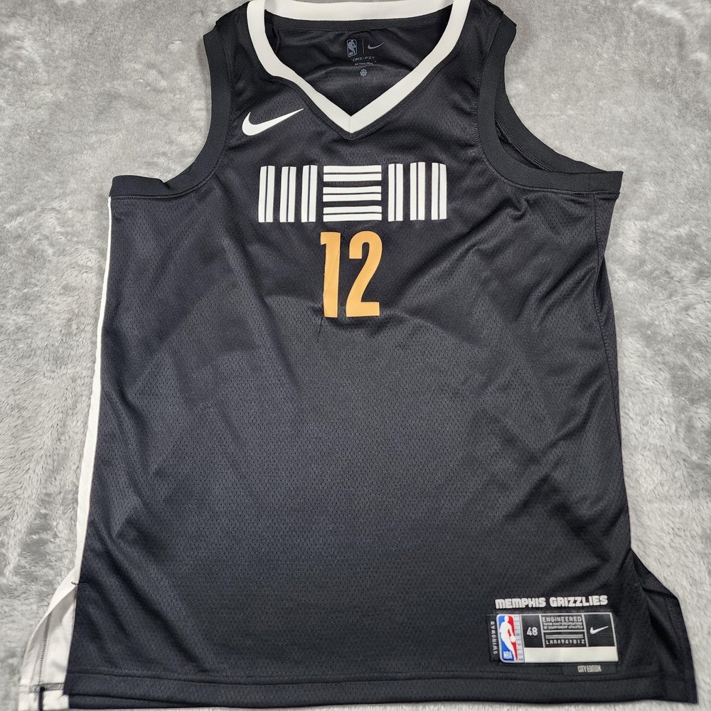 Ja Morant Jersey Mens Large Black NBA Nike Swingman‎ Memphis Grizzlies City